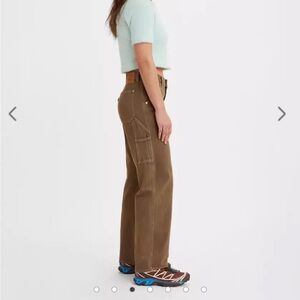 Levi's Light Brown Utility Dad Pants